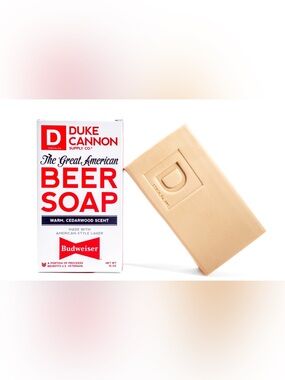 Duke Cannon Budweiser Beer Bar Soap Cedarwood